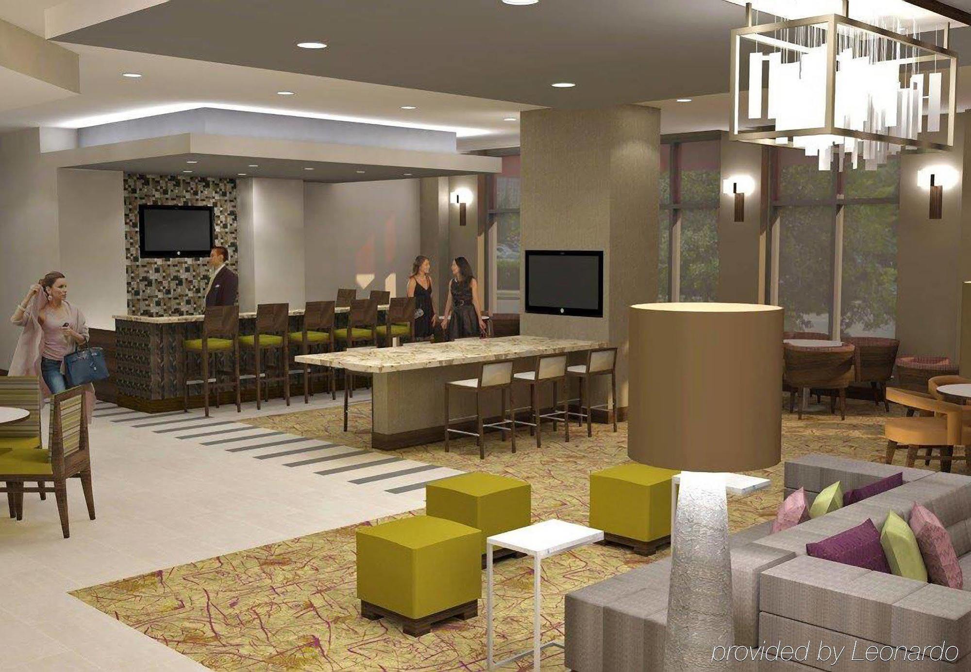 Residence Inn Alexandria Old Town South At Carlyle Restaurang bild